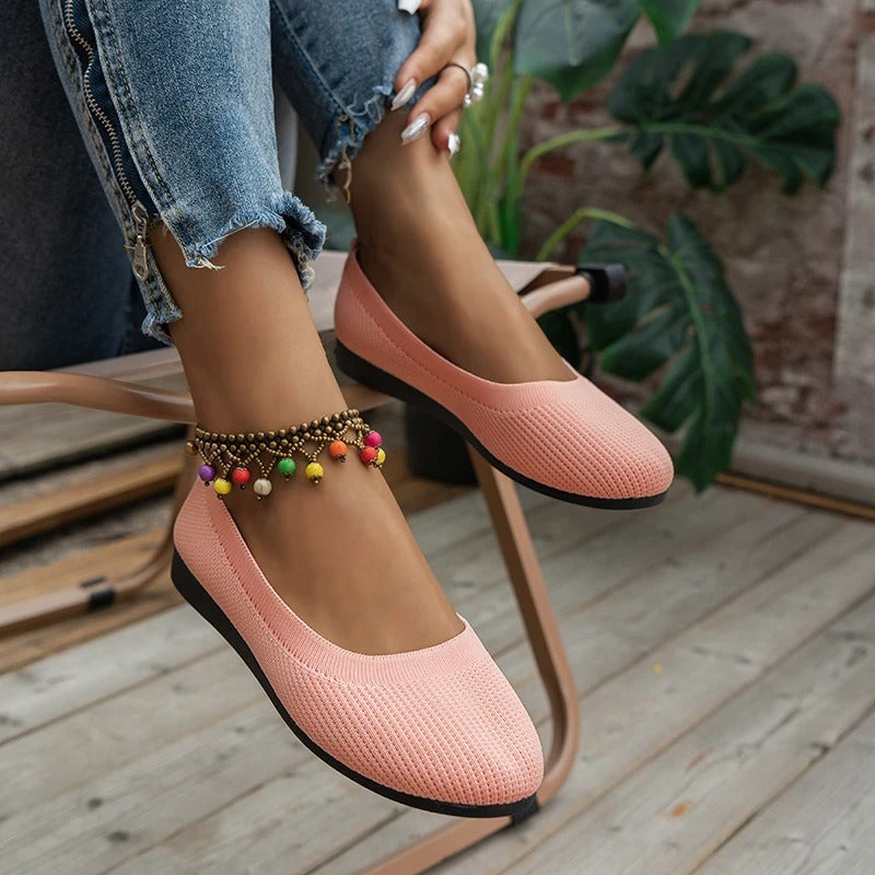 Elvy | Komfortable Slip-On Flade Sko