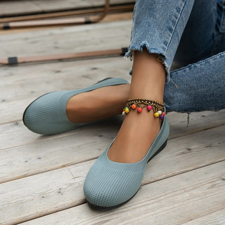 Elvy | Komfortable Slip-On Flade Sko