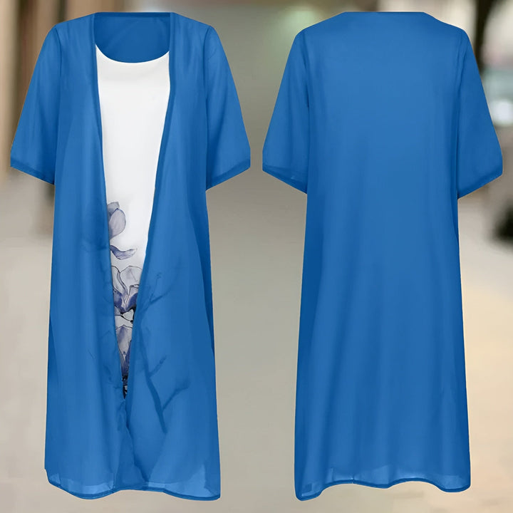 LARISSA™ KJOLE | Sommerlig elegance med gratis cardigan
