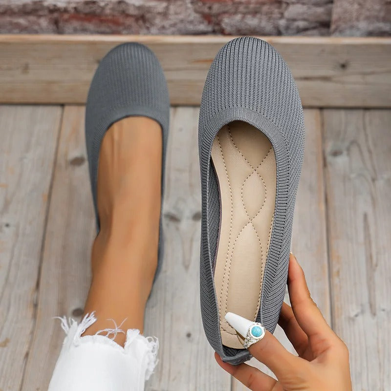 Elvy | Komfortable Slip-On Flade Sko