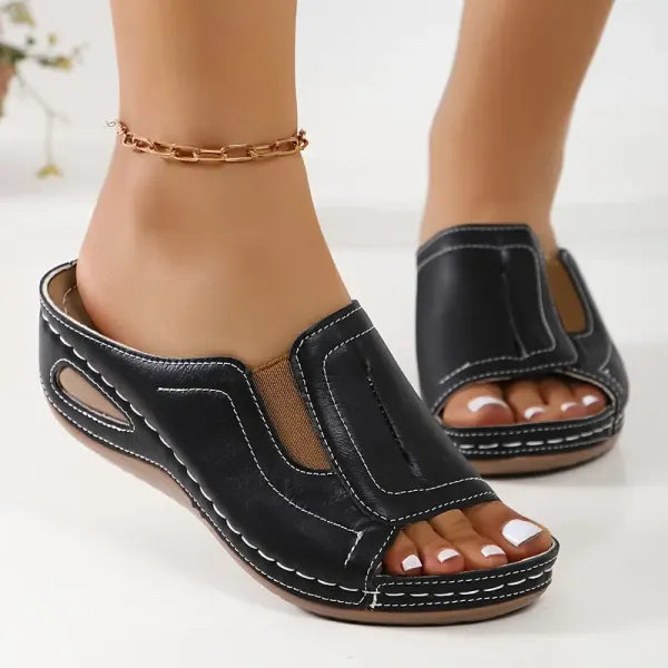 Isabella | Stilfulde Åbent-Tå Sandaler