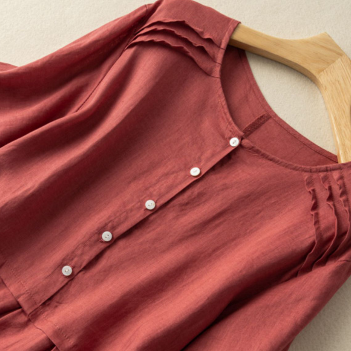 Lexi – Skjorte Kjole i Retro Stil